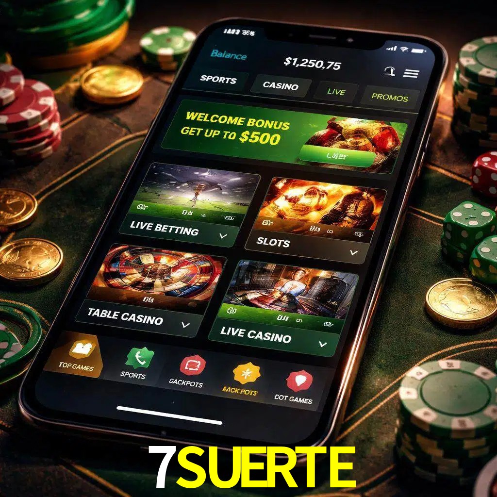 Diseño de juegos móviles 7SUERTE para usuarios en México
